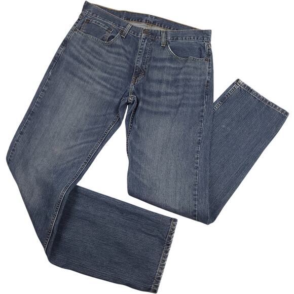 Levi's Men's 559 Jeans Sz 34x36 Relaxed Straight Leg Medium Wash Blue Denim